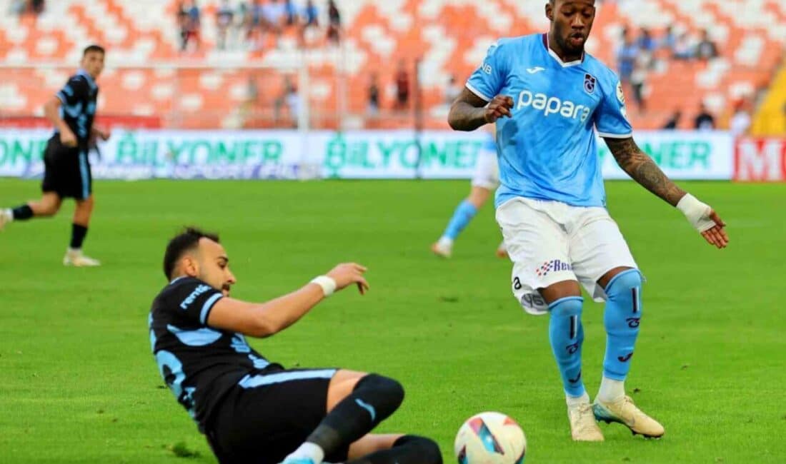 Adana Demirspor, Trabzonspor ile Süper Lig’deki mücadelesine golsüz başladı Trendyol Süper Lig'in 32. haftasında Adana Demirspor, Trabzonspor ile karşı