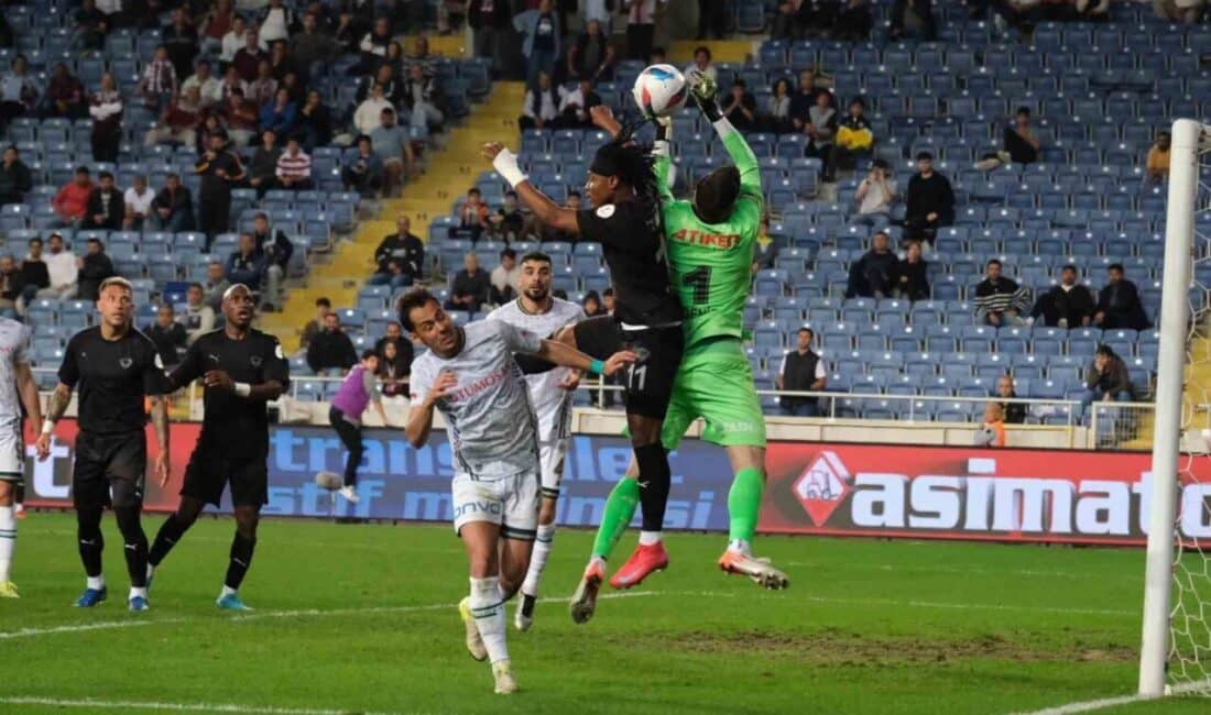 Trendyol Süper Lig'in 32. haftasında Atakaş Hatayspor, Mersin'de oynanan maçta