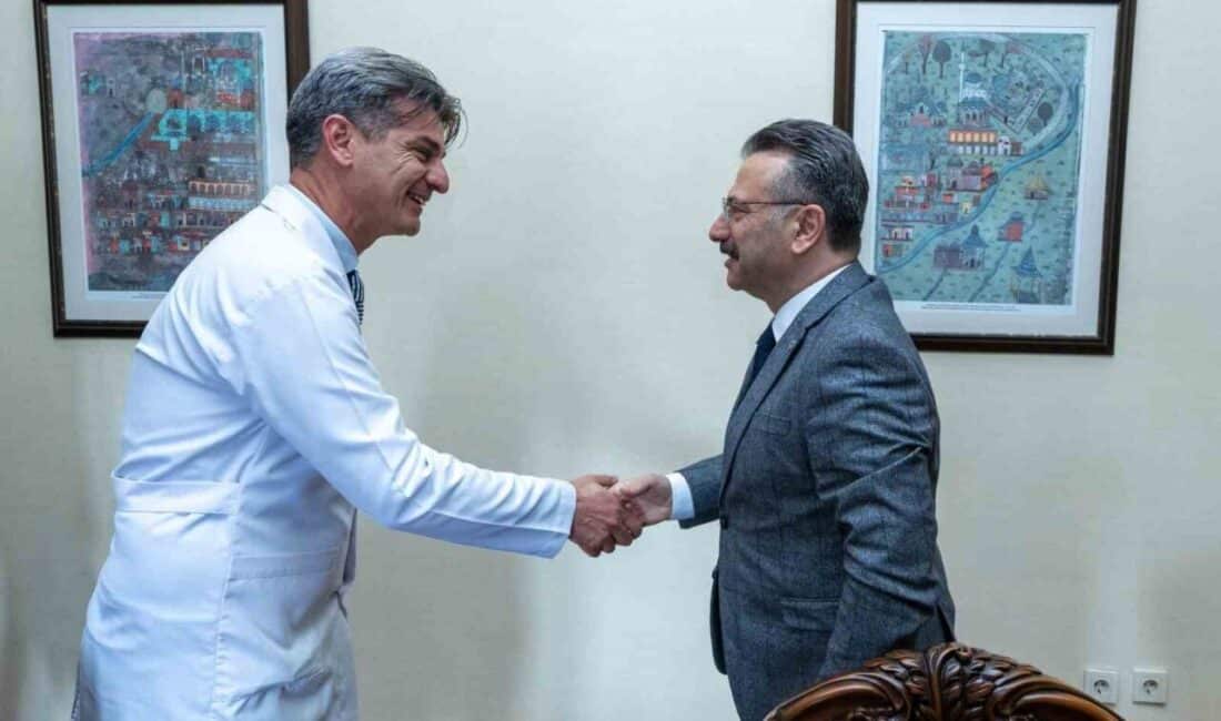Vali Aksoy, Dünya Veteriner Hekimler Günü’nde Veteriner Hekimler Odası temsilcilerini kabul etti Eskişehir Valisi Hüseyin Aksoy, Dünya Veteriner Hekimler Günü dolayısıyla Veteriner