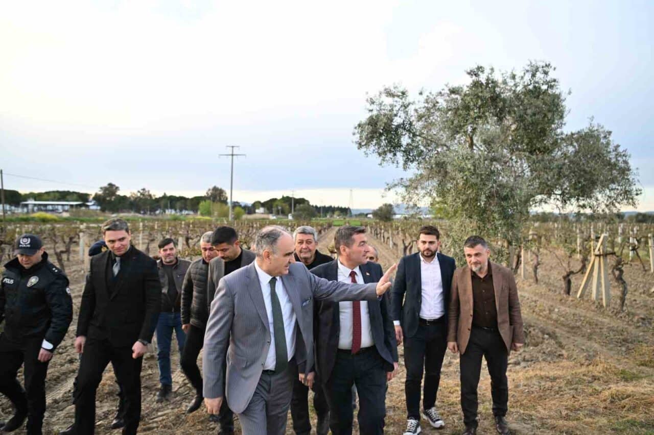 Manisa Valisi Vahdettin Özkan, 10 Nisan 2025'teki don afeti sonrası
