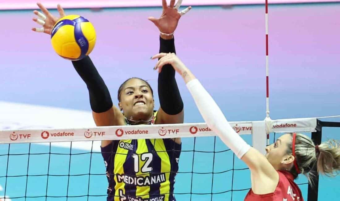 Vodafone Sultanlar Ligi play-off 1-4 etabı ikinci maçında Fenerbahçe, Galatasaray'ı