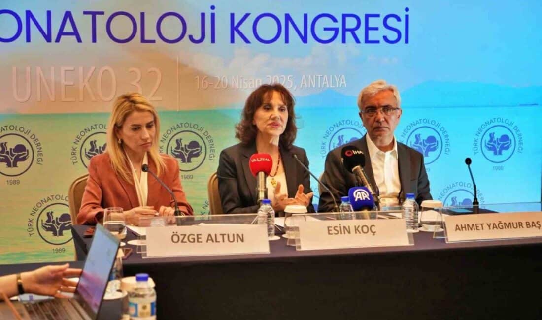 Prof. Dr. Esin Koç, Antalya'daki 32. Ulusal Neonatoloji Kongresi'nde, Covid-19