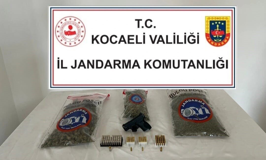 Kocaeli'de jandarma, uyuşturucu madde imal ve ticareti nedeniyle 14 yıl