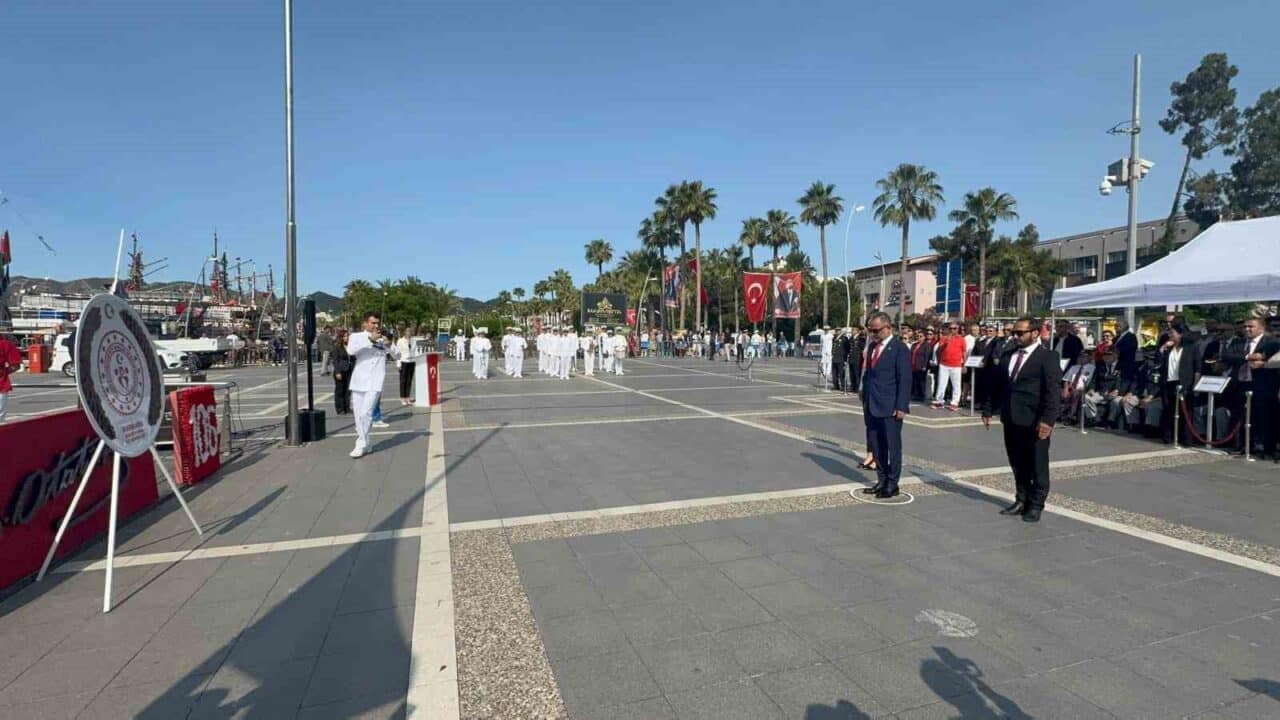 Marmaris'te 19 Mayıs Atatürk’ü Anma, Gençlik ve Spor Bayramı resmi