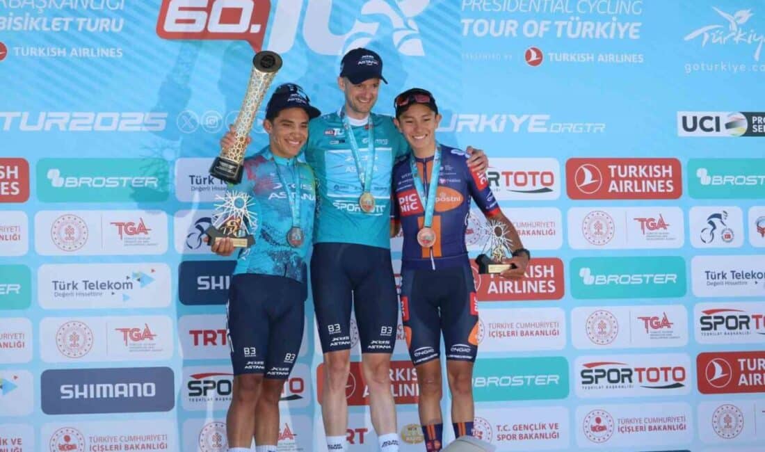 60. Cumhurbaşkanlığı Türkiye Bisiklet Turu'nun son etabını Matteo Malucelli kazandı.