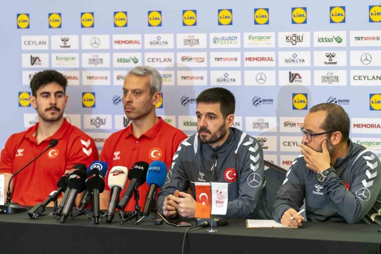 A Milli Erkek Hentbol Takımı, 2026 Avrupa Şampiyonası Elemeleri'nde yarın
