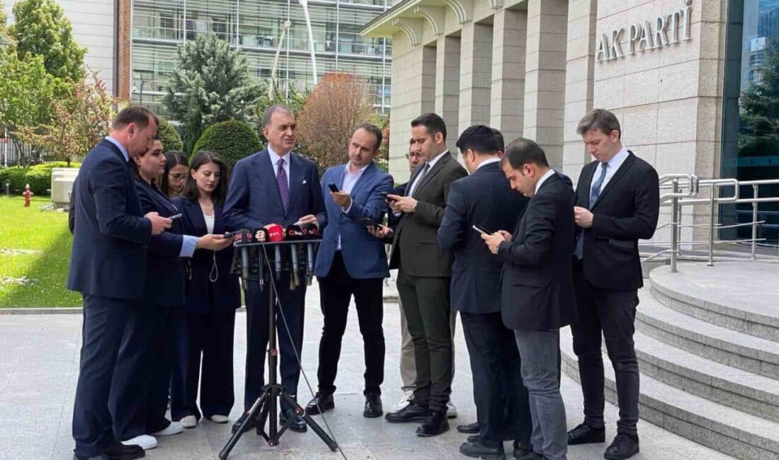 AK Parti Sözcüsü Ömer Çelik, terörsüz Türkiye sürecinin devlet politikası
