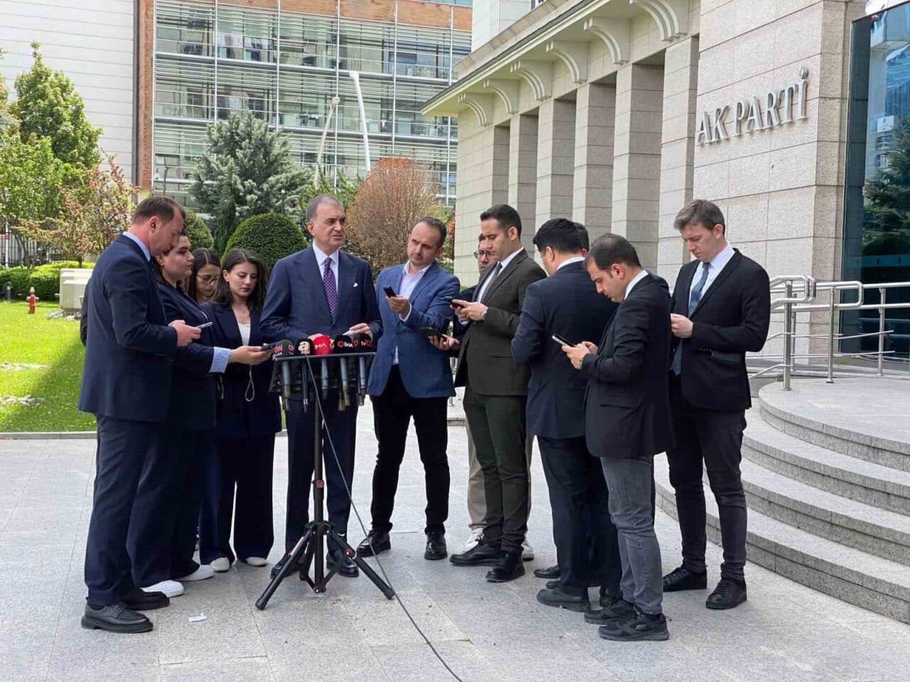 AK Parti Sözcüsü Ömer Çelik, terörsüz Türkiye sürecinin devlet politikası