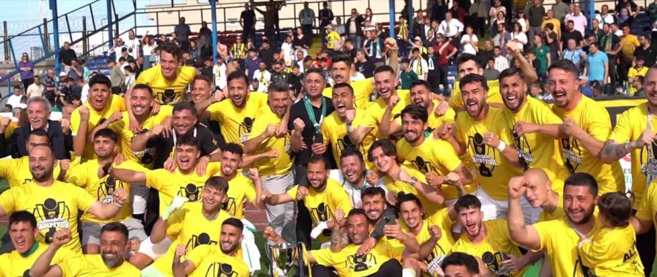 Aliağaspor FK, 2024-2025 sezonunu TFF 3. Lig’de namağlup şampiyon kapatarak