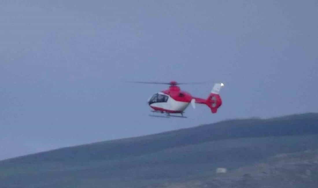 Ağrı’da 10 günlük bebek, ambulans helikopterle Van’daki özel hastaneye yönlendirildi. Ağrı Eğitim ve Araştırma Hastanesi'nde tedavi gören 10 günlük A.K.