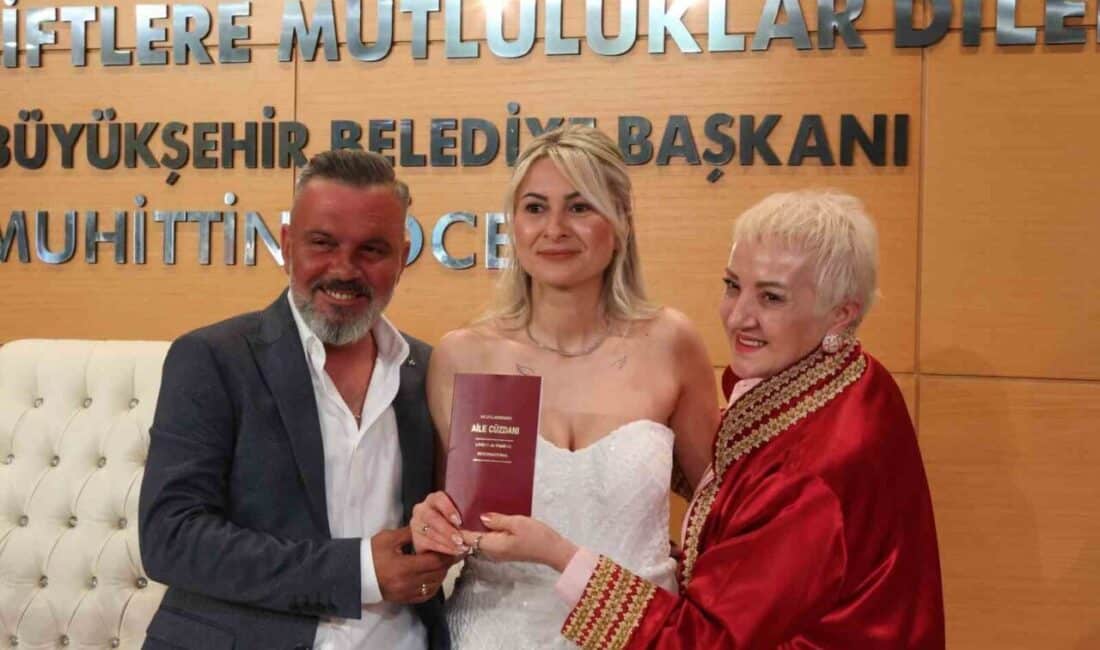 Antalya'da 25 çift, 05.05.2025 tarihini nikâh günü olarak belirleyerek, Büyükşehir