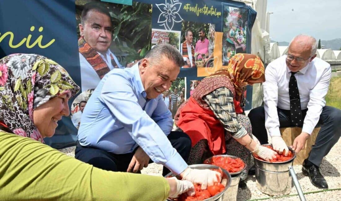 Antalya Büyükşehir Belediyesi, 4. Uluslararası FoodFest Antalya etkinliğini Kumluca’da başlatarak