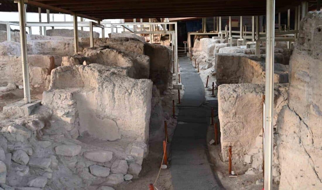 Malatya'daki UNESCO Dünya Mirası Arslantepe Höyüğü'nde yapılan Tanıtım ve Karşılama