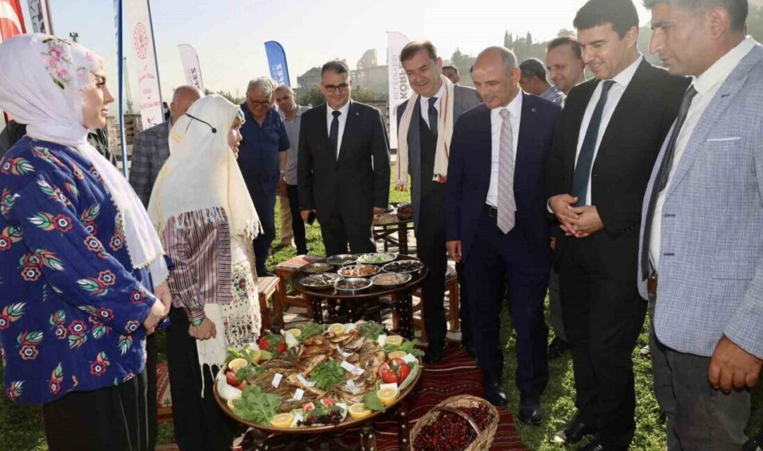 Kocaeli'de düzenlenen Türk Mutfağı Haftası etkinliği, Hereke Kalesi'nde tarih, kültür