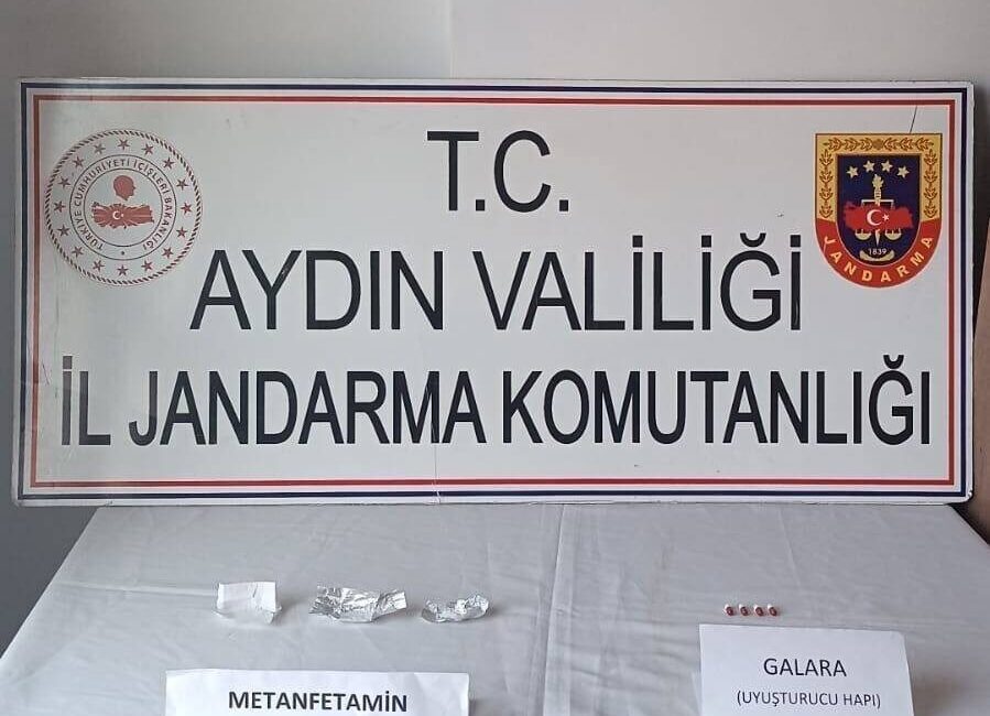 Aydın'da jandarma, uyuşturucu madde ticareti ve kullanımına yönelik operasyonda 27