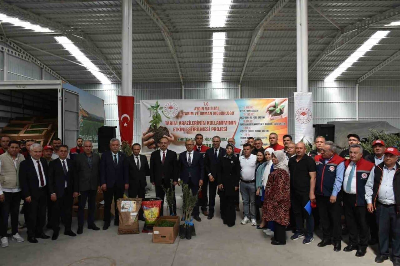 Aydın'da Tarım Arazilerinin Kullanımının Etkinleştirilmesi Projesi (TAKE) çerçevesinde 808 üreticiye