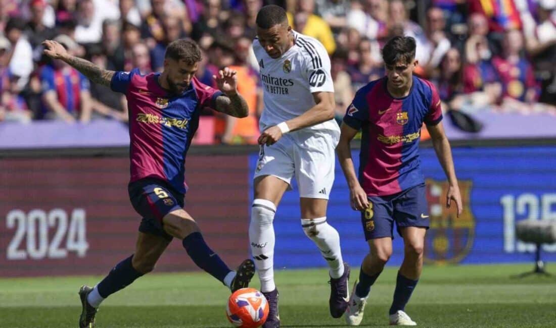 Barcelona, La Liga'nın 35. haftasında El Clasico'da Real Madrid'i 4-3