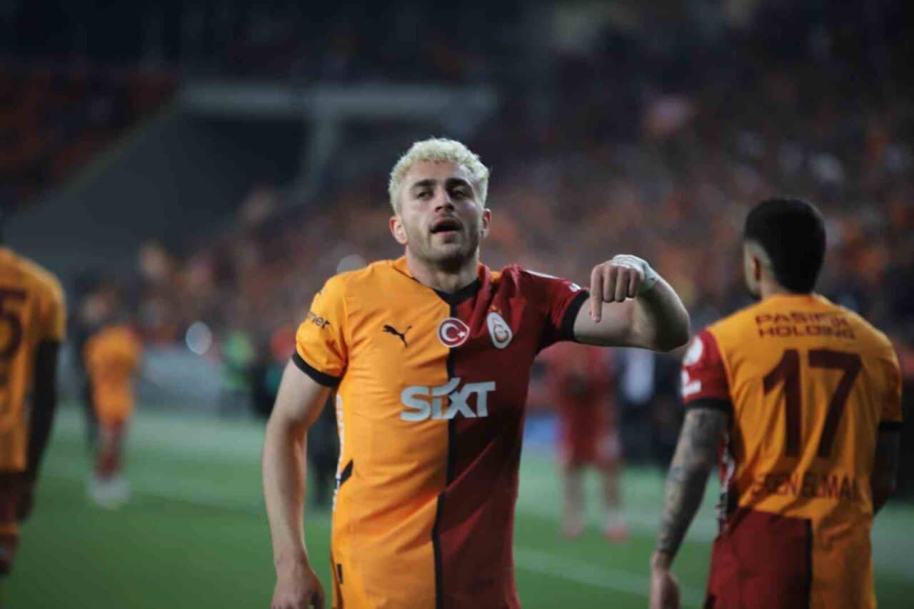 Galatasaraylı Barış Alper Yılmaz, Trabzonspor ile oynanan Ziraat Türkiye Kupası