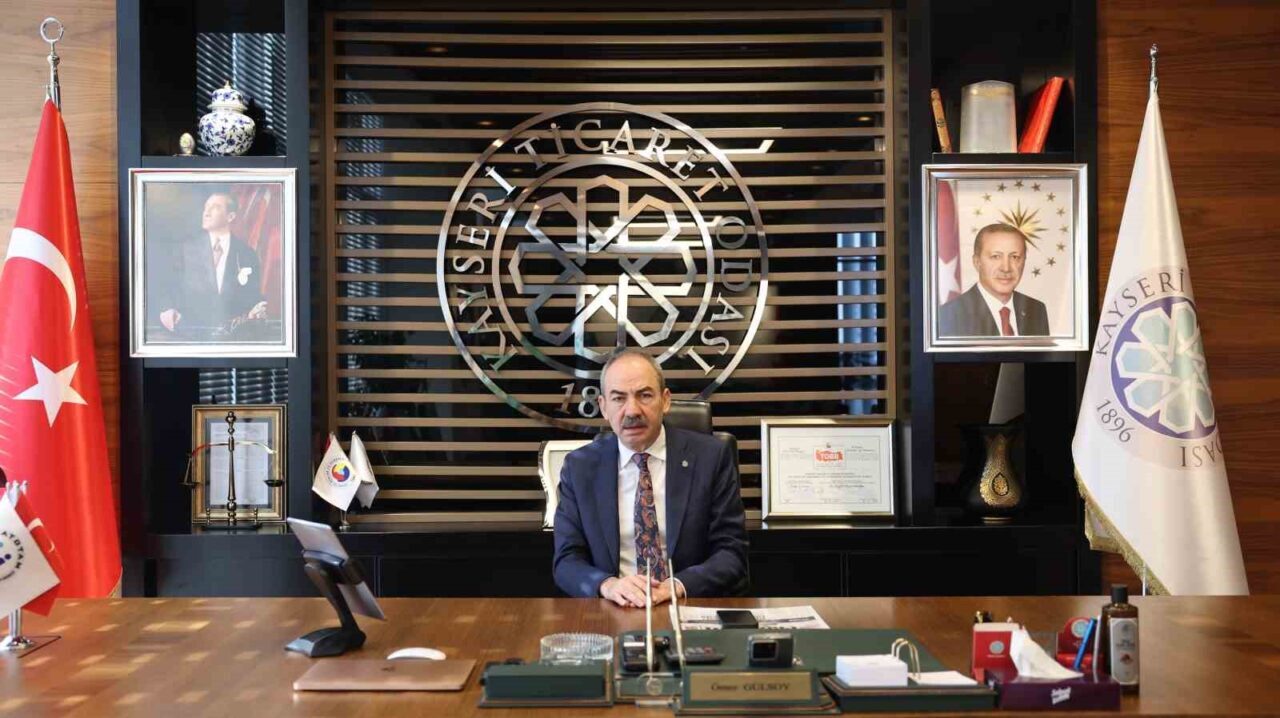 Kayseri Ticaret Odası Başkanı Ömer Gülsoy, İstanbul Sanayi Odası'nın 2024