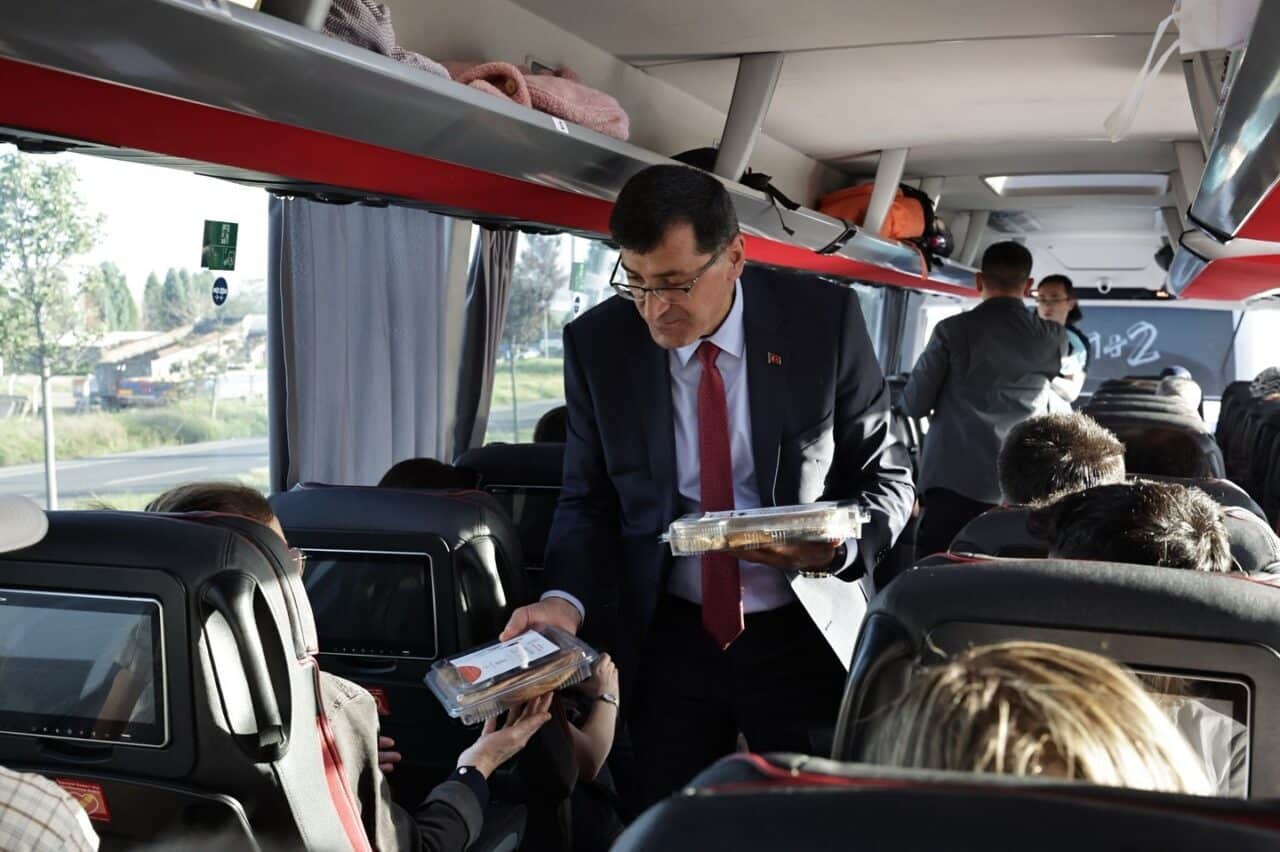 Kütahya Belediye Başkanı Eyüp Kahveci, Türk Mutfağı Haftası'nda düzenlenen "Kütahya