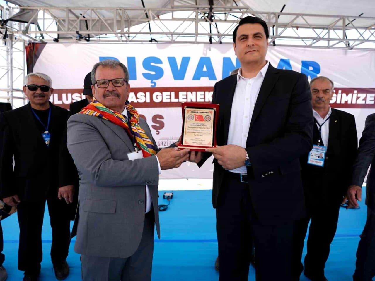 Şehitkamil Belediye Başkanı Umut Yılmaz, Rışvanlar Uluslararası Geleneksel Bahar Şenliği'ne