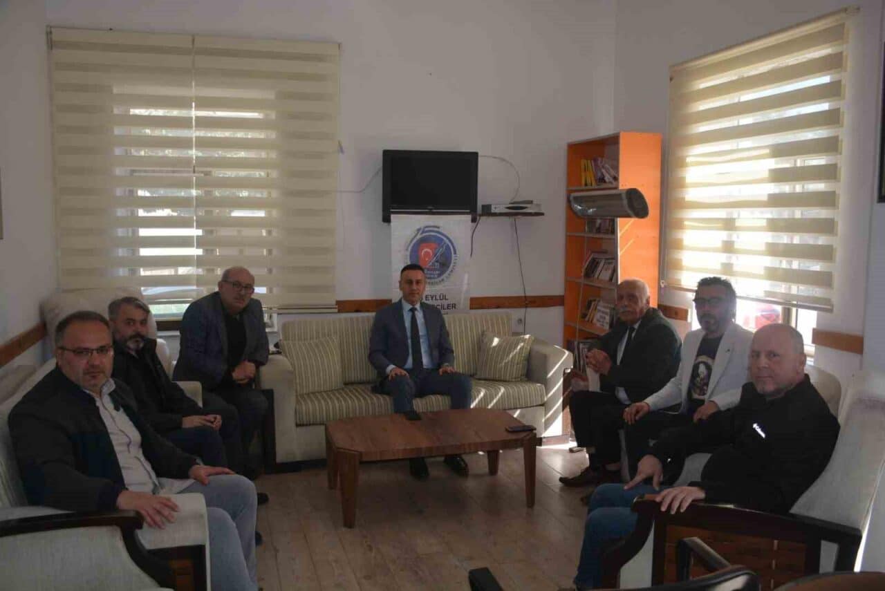 Sinop Cumhuriyet Başsavcısı Mesut Pektaş, Sinop 15 Eylül Gazeteciler Cemiyeti’nde