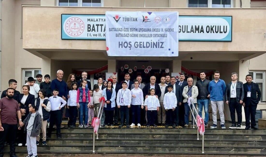 Battalgazi'de özel eğitim öğrencileri tarafından düzenlenen bilim fuarı, engellerin yenilikçilikte