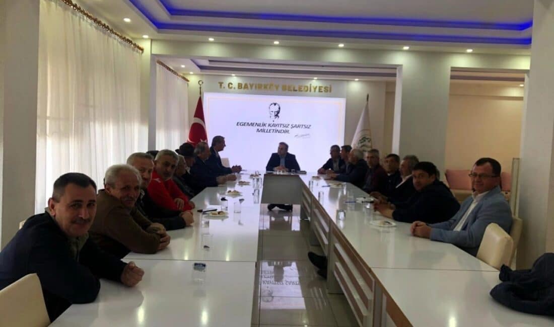 Bayırköy Belediye Başkanı Aykut Dilsiz, Sarmaşık Mahallesi'nde SARDER yönetimi ve
