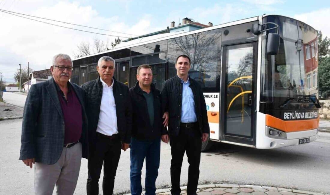 Beylikova Belediyesi, kırsal mahallelerde yaşayanlar için Cuma Pazarına ücretsiz servis