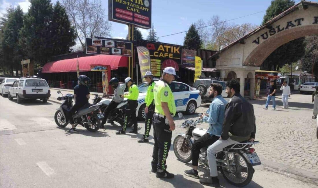 Konya'nın Beyşehir ilçesinde motosiklet kullanımının artmasıyla birlikte, İlçe Emniyet Müdürlüğü