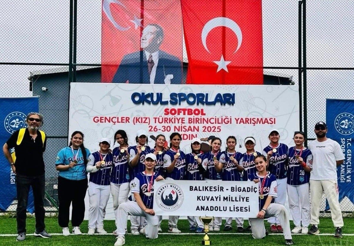 Bigadiç Kuvayi Milliye Anadolu Lisesi Softbol Kız Takımı, Aydın'daki Türkiye