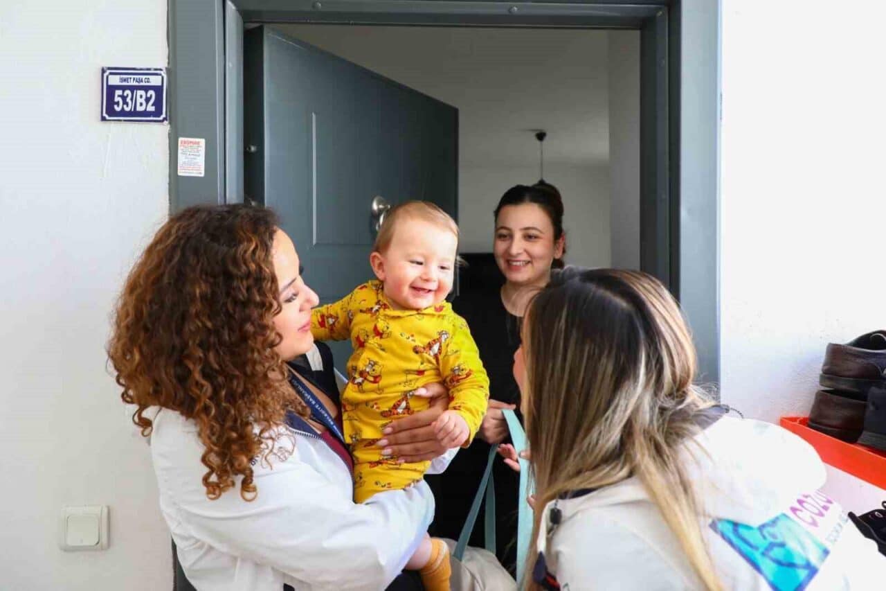 Bodrum Belediyesi, "Hoş Geldin Bebek Projesi" ile yeni doğan bebek