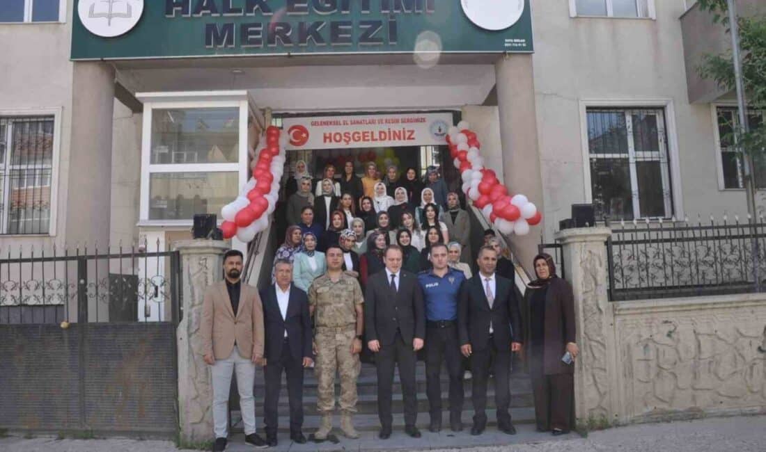 Muş'un Bulanık ilçesinde, Hayat Boyu Öğrenme Haftası etkinlikleri kapsamında yıl