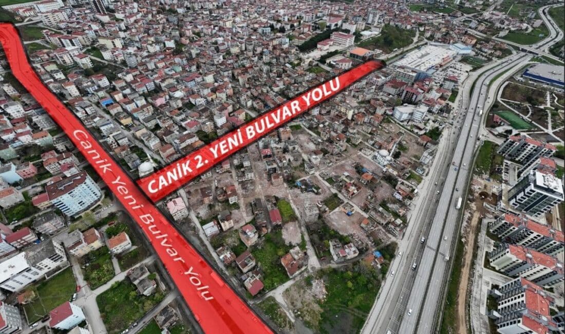 Canik Belediye Başkanı İbrahim Sandıkçı, ilçeye yapılacak 2. Yeni Bulvar
