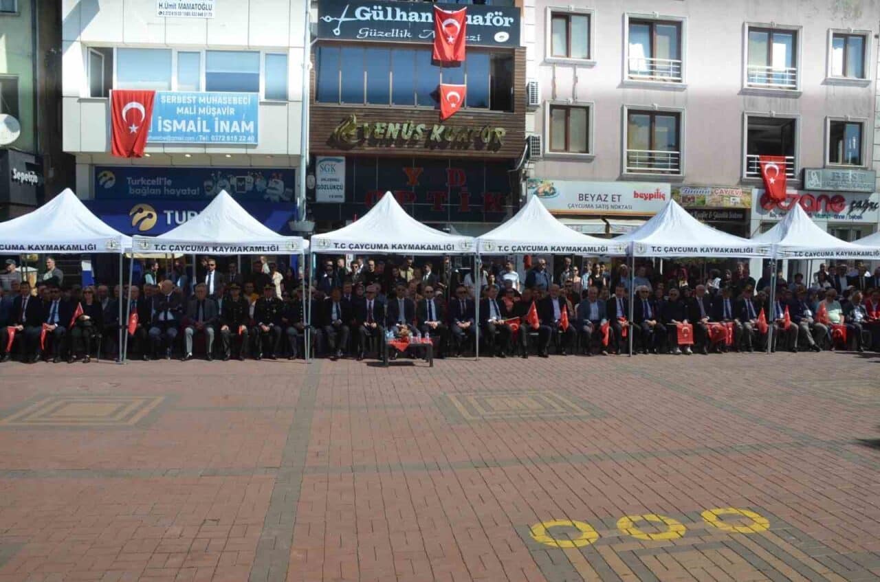 Zonguldak'ın Çaycuma ilçesinde 19 Mayıs Atatürk’ü Anma, Gençlik ve Spor