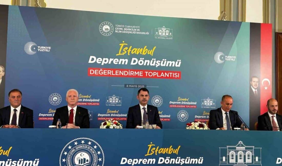 Çevre Şehircilik ve İklim Değişikliği Bakanı Murat Kurum, İstanbul'da 600
