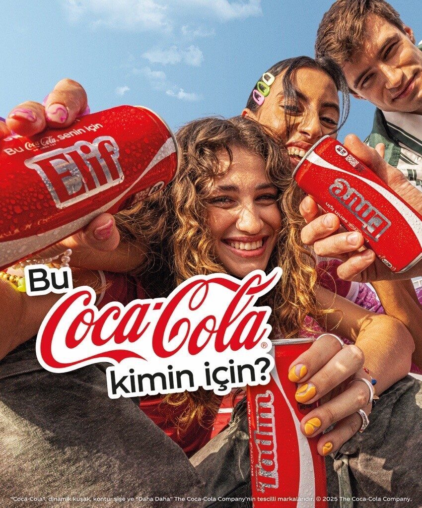 Coca-Cola, "Paylaş Bir Coca-Cola" kampanyasını yenileyerek, kişiselleştirilmiş isimlerle ve eğlenceli