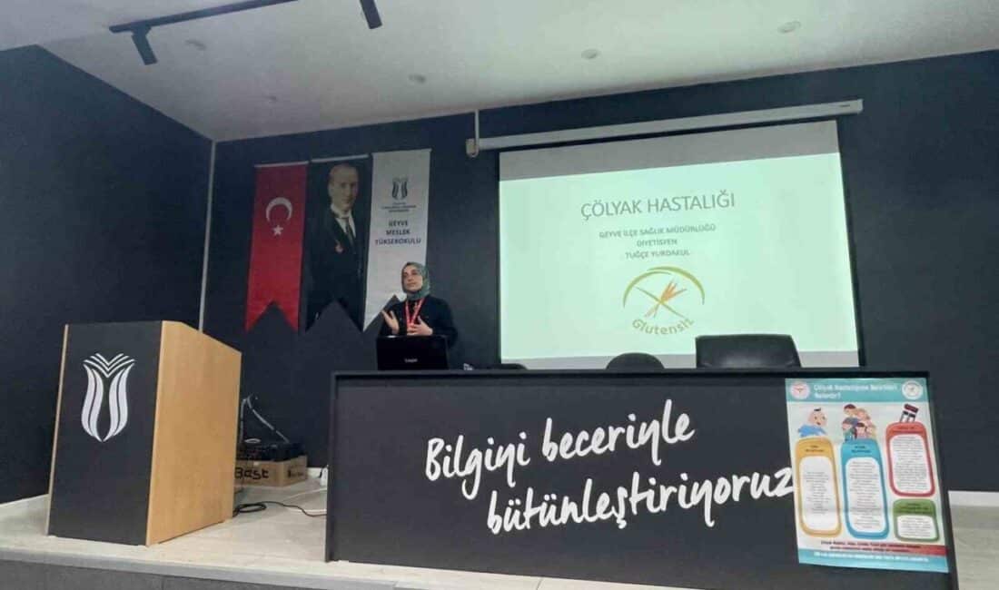 Sakarya Uygulamalı Bilimler Üniversitesi Geyve MYO'da, Çölyak Hastalığı Farkındalık Haftası