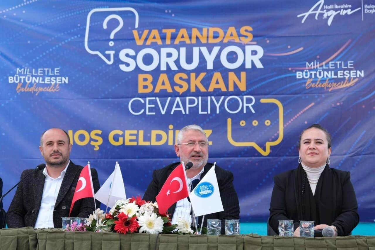 Çorum Belediye Başkanı Dr. Halil İbrahim Aşgın, "Vatandaş Soruyor, Başkan