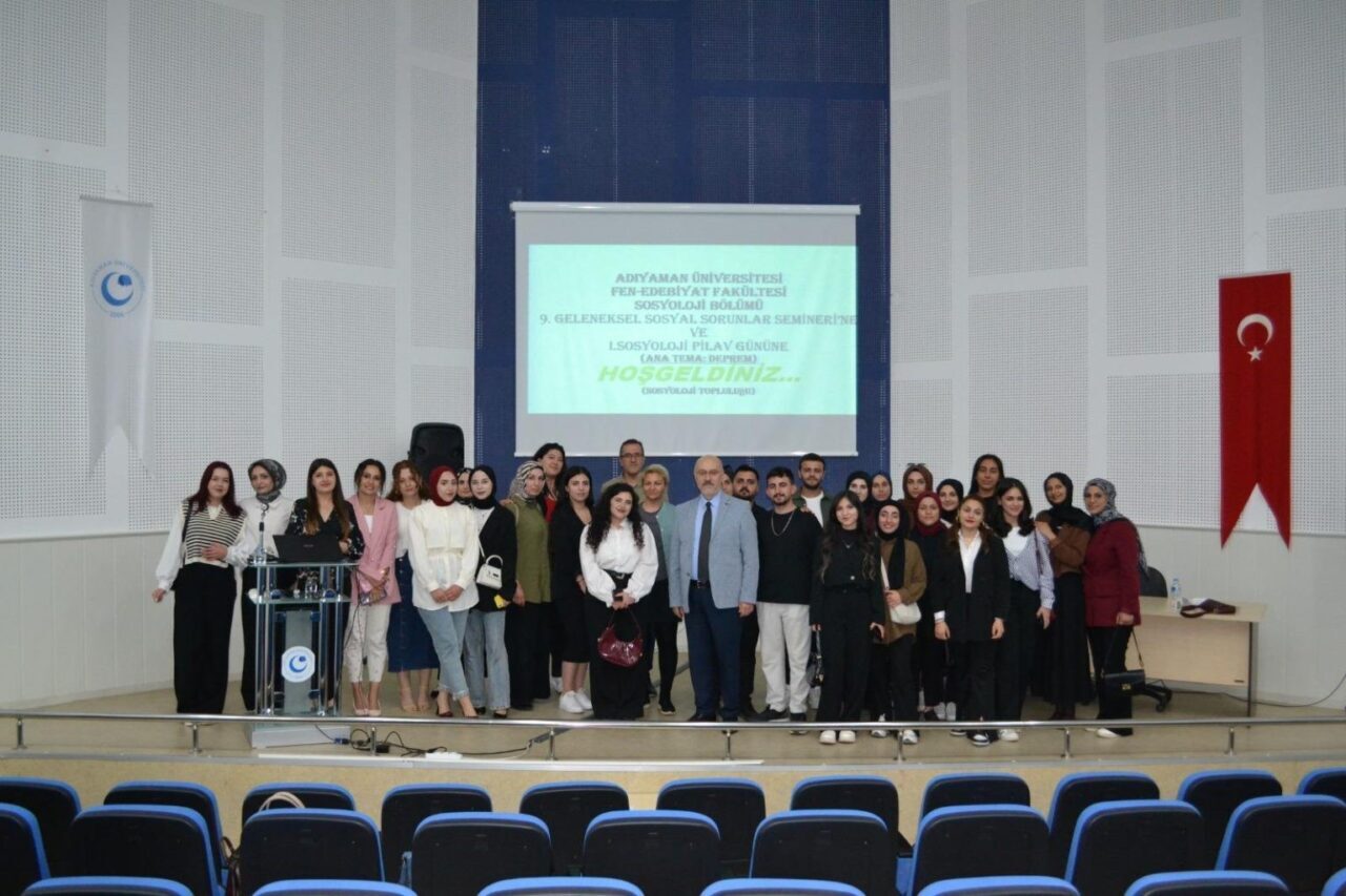 Adıyaman Üniversitesi, Sosyoloji Topluluğu tarafından "Depremin Sosyal Etkileri" konulu seminer