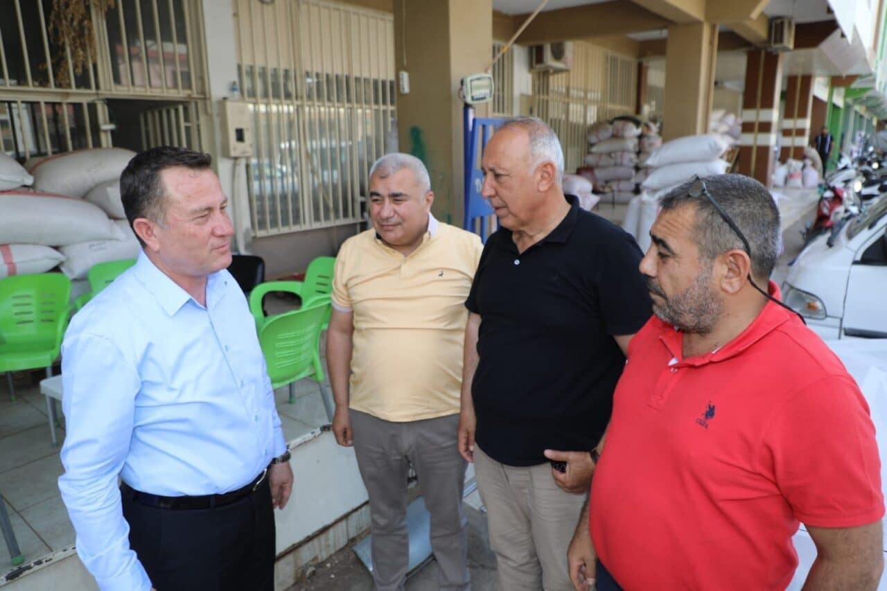 Nizip Belediye Başkanı Ali Doğan, belediye çalışmalarını yerinde denetlemek üzere