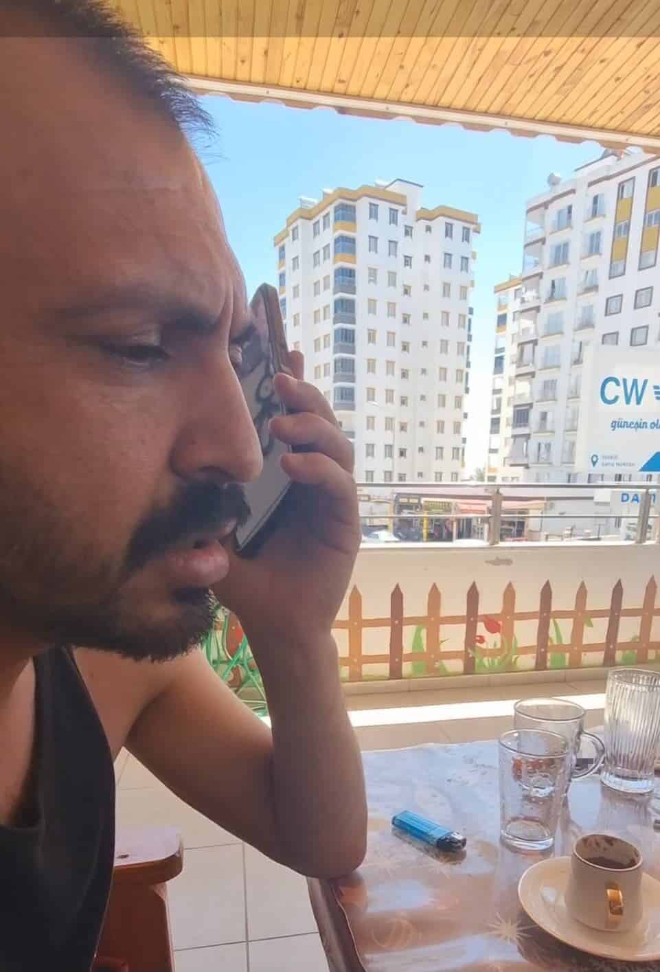 Adana'da dolandırıcı, İsa S. ile gerçekleştirdiği 5 dakikalık telefon görüşmesinde