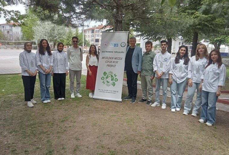 Kütahya'nın Tavşanlı ilçesinde DPÜ Tavşanlı Uygulamalı Bilimler Fakültesi Gastronomi Topluluğu,