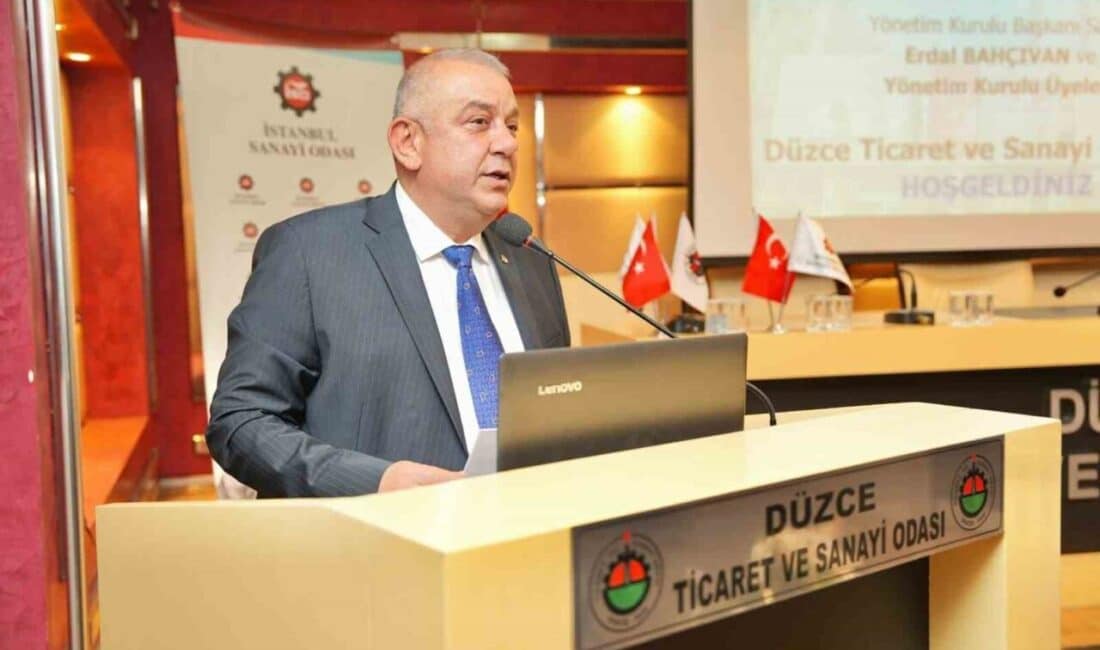 Düzce Ticaret ve Sanayi Odası (DTSO) Başkanı Erdoğan Bıyık, İstanbul