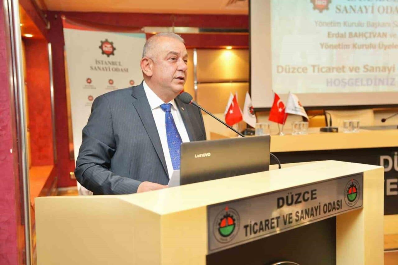 Düzce Ticaret ve Sanayi Odası (DTSO) Başkanı Erdoğan Bıyık, İstanbul