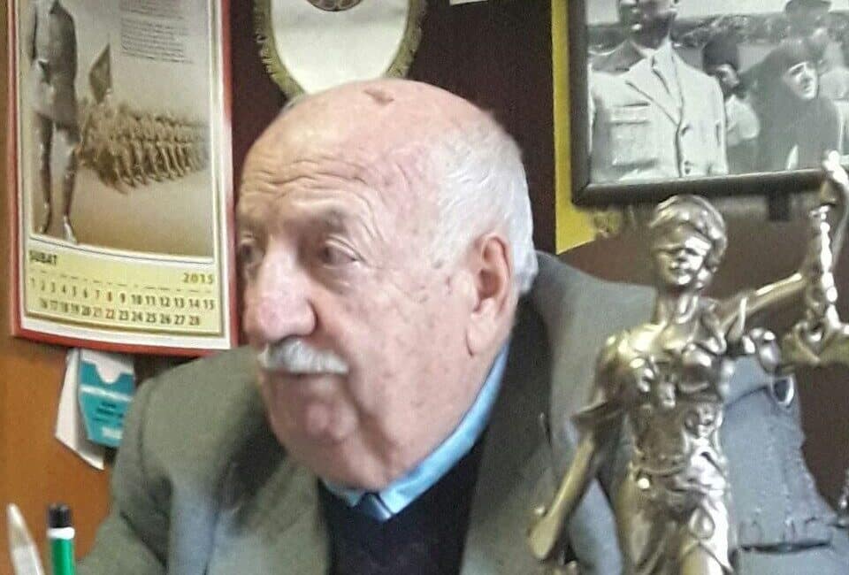 Erzurum Barosu'nun deneyimli avukatı Sadrettin Haşıloğlu, 19 Mayıs 1938'de doğduktan