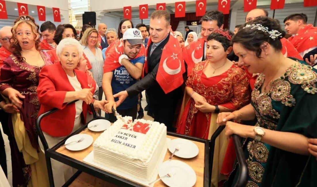 Muğla Engelliler Derneği, Menteşe Öğretmenevi'nde engelli bireyler için temsili askerlik