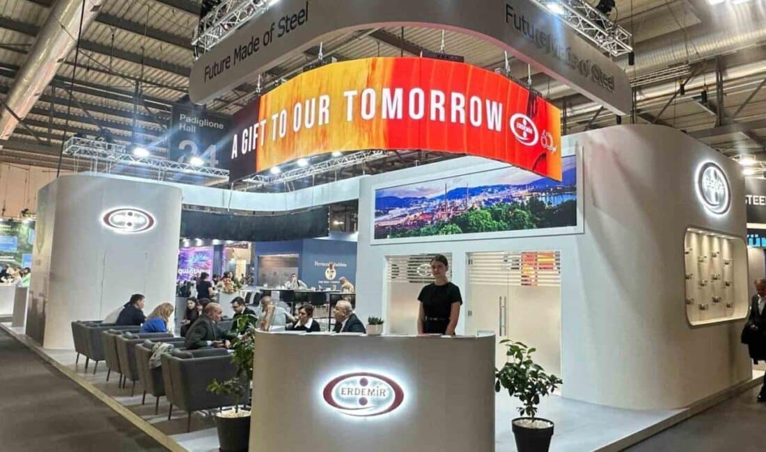 Erdemir, çelik sektörünün önemli buluşması Made in Steel 2025 Fuarı'na
