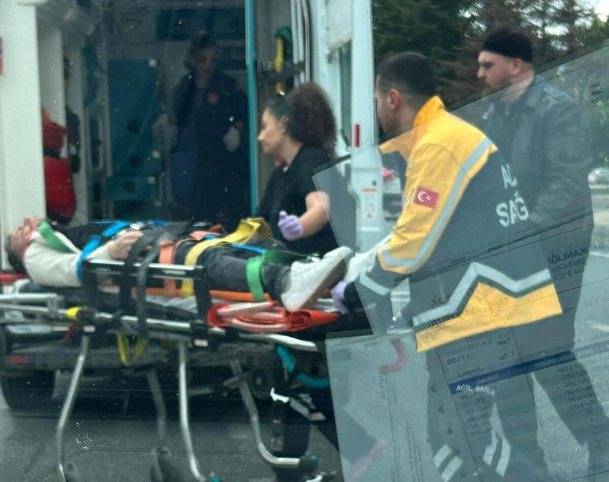 Erzincan'da Tofaş otomobil ile motosikletin çarpışması sonucu S.P. isimli motosiklet