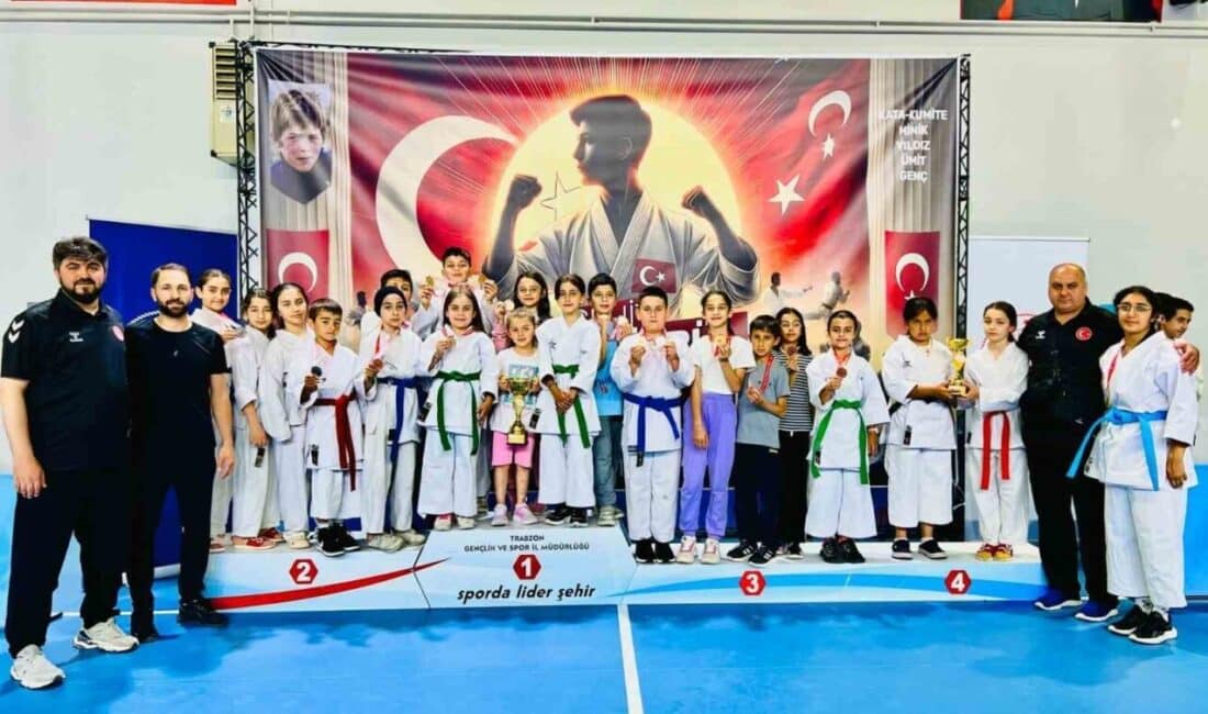Erzincanlı karateciler, Trabzon'da gerçekleştirilen Şehit Eren Bülbül Turnuvası'nda 10 ilden